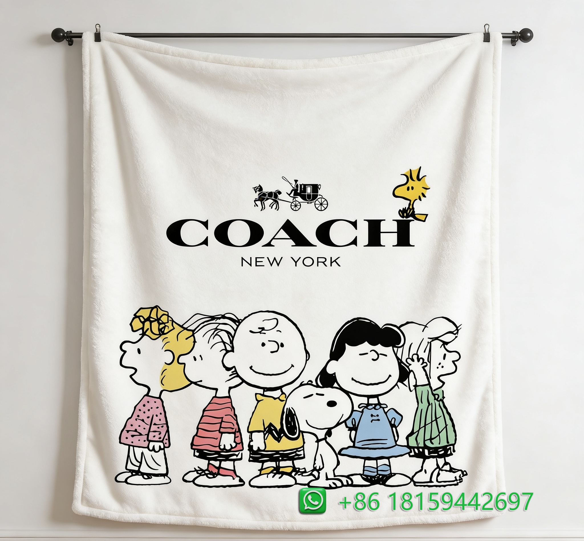Coach Throw Blankets